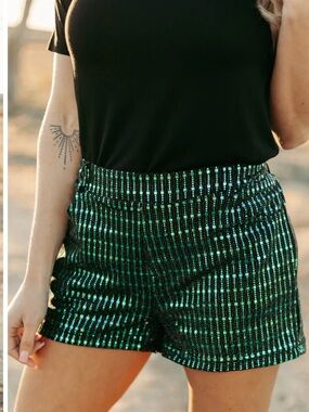 SHIMMY UP SHORTS TURQUOISE